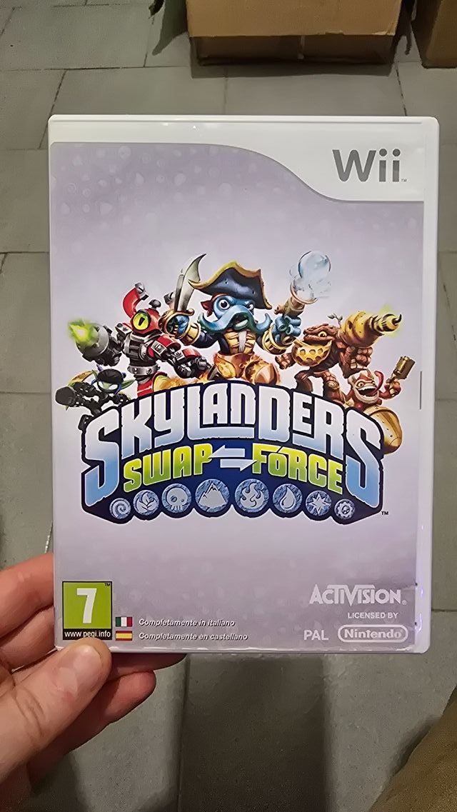 Skylanders Swap Force Wii Completo PAL Italiano