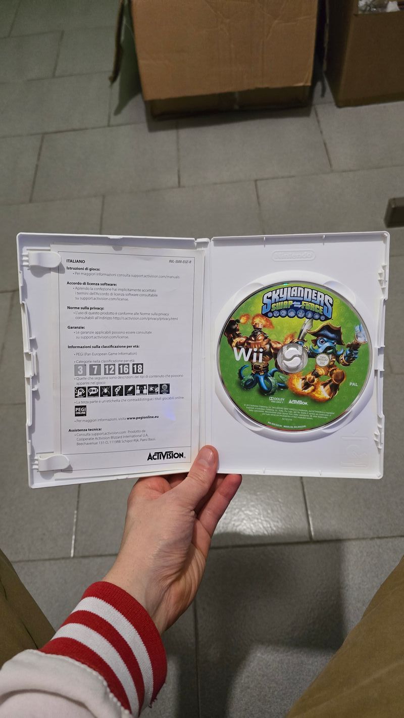 Skylanders Swap Force Wii Completo PAL Italiano afbeelding 3
