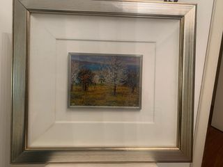 Quadro Michele Cascella su argento