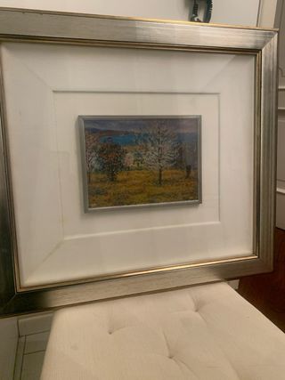 Quadro Michele Cascella su argento