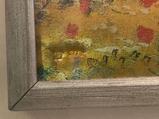 Quadro Michele Cascella su argento