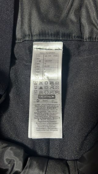 Pantalones de nieve con tirantes