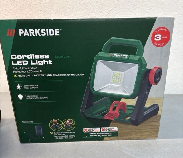 Foco LED Parkside Inalámbrico