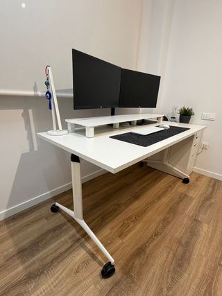 Mesa Plegable Actiu Trama 80 Ruedas