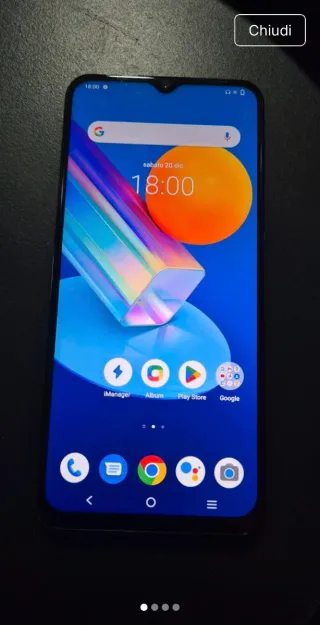 Vivo Y72 5G Blu