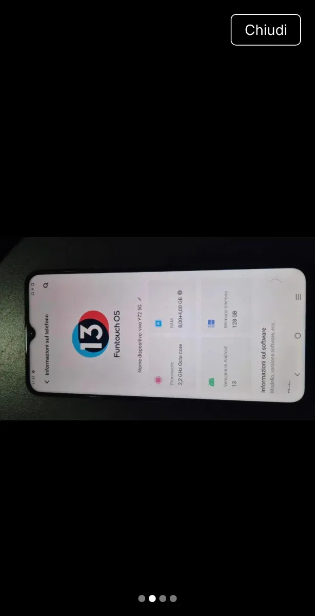 Vivo Y72 5G Azul afbeelding 2