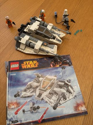 Lego Star Wars Snowspeeder 75049 con manuale