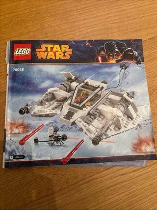 Lego Star Wars Snowspeeder 75049 con manuale