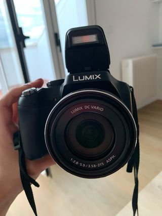 Cámara Panasonic Lumix FZ42 con funda