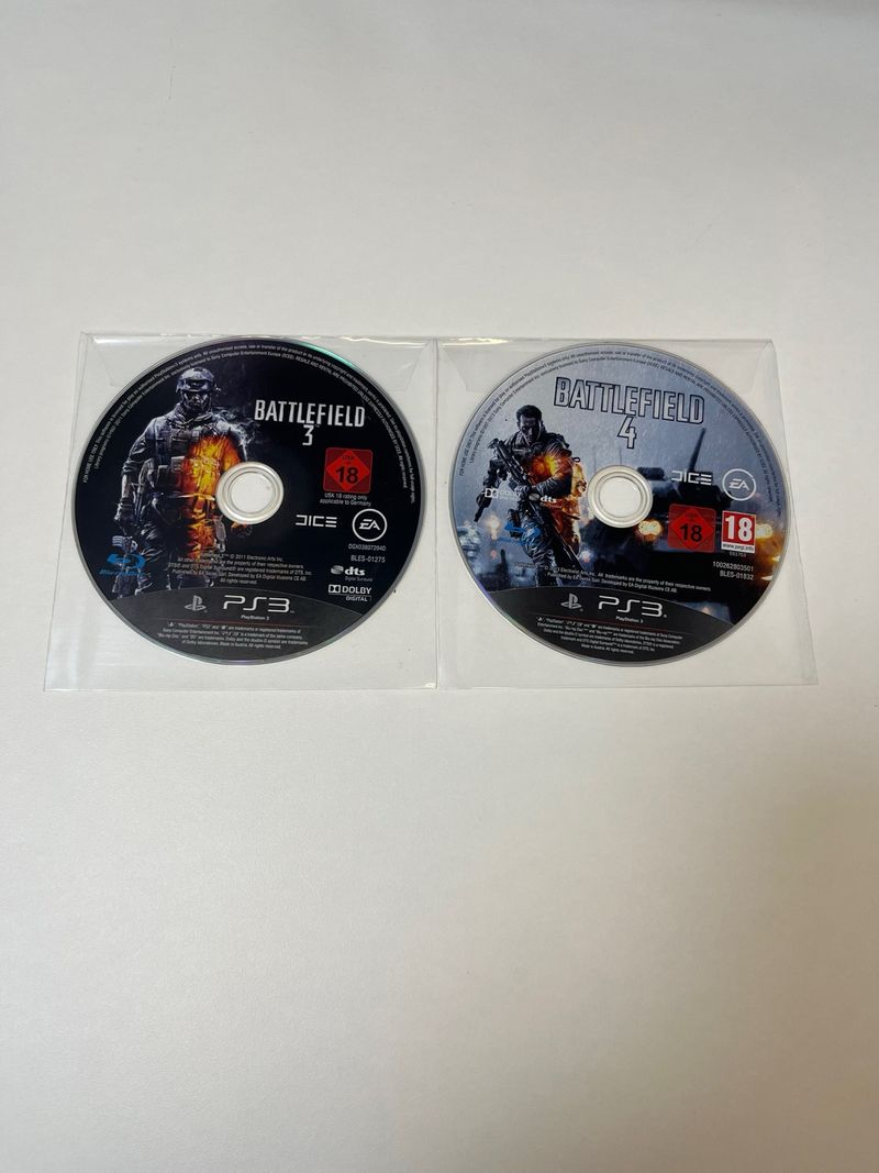 Lote de 2 juegos Battlefield 3 + Battlefield 4