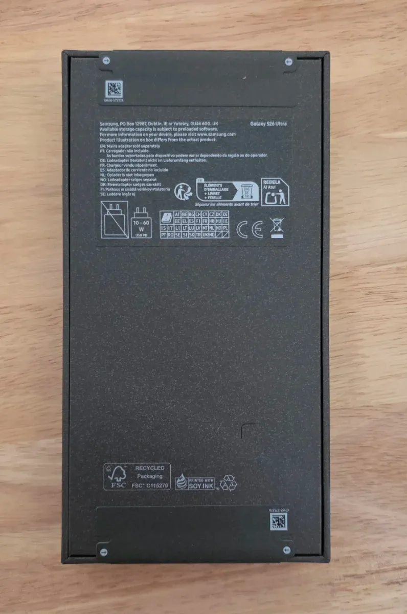 Samsung Galaxy S26 Ultra 1TB Precintado afbeelding 2