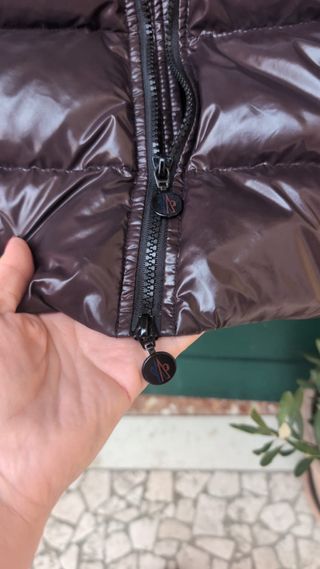 Giubbotto Moncler donna marrone