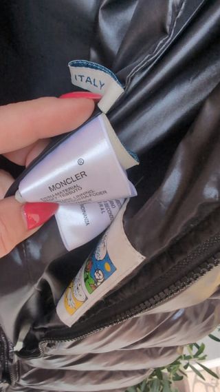 Giubbotto Moncler donna marrone