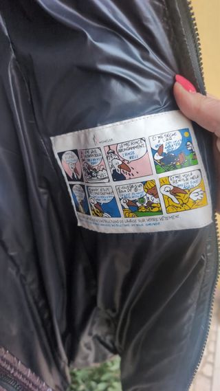 Giubbotto Moncler donna marrone