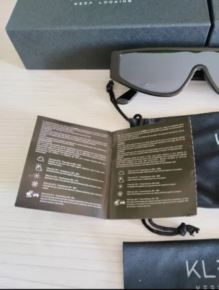 Occhiali da sole unisex neri/grigi