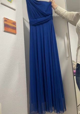 Vestido de fiesta azul