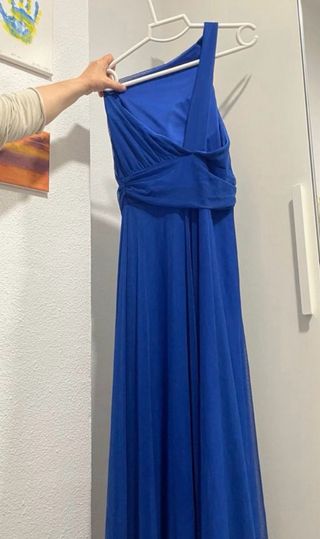 Vestido de fiesta azul