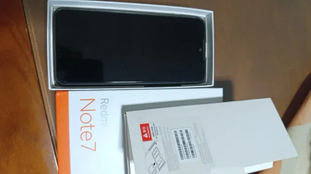 Redmi Note 7 4GB RAM 64GB ROM Negro