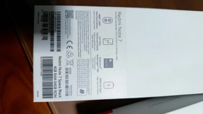 Redmi Note 7 4GB RAM 64GB ROM Negro afbeelding 8