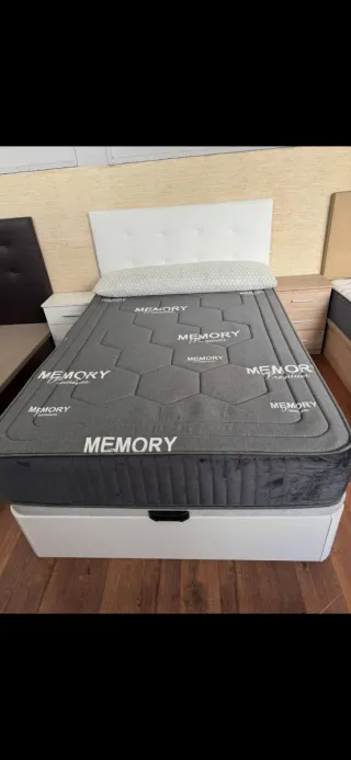 Canapé abatible blanco