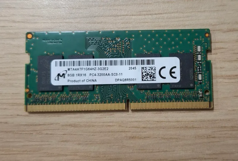 Memoria RAM Crucial DDR4 8GB PC4-3200AA