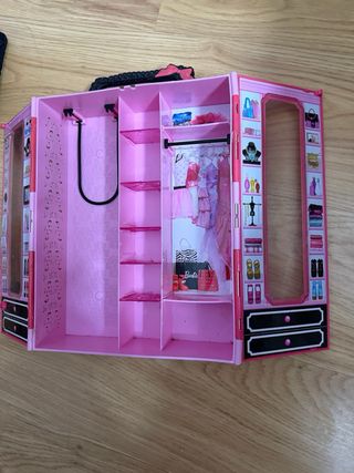 Armario de Juguete Barbie Rosa