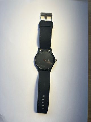 Reloj Negro Minimalista Caja Negra