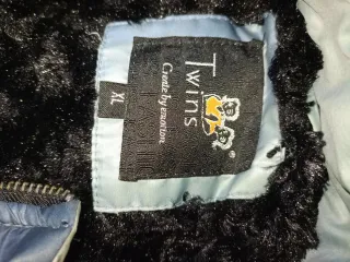 Chaqueta TWINSET azul y gris Talla XL, Pero es M