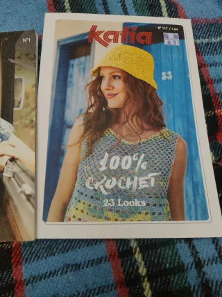 2 revistas de crochet