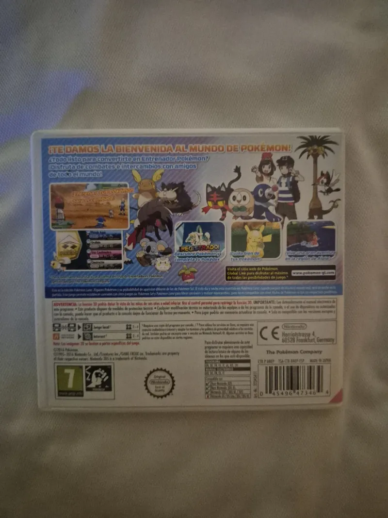 Nintendo 3DS Pokémon Luna RPG afbeelding 2