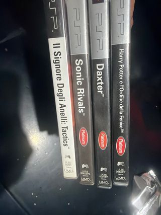 4 Giochi PSP: Daxter, Harry Potter, Sonic, LotR