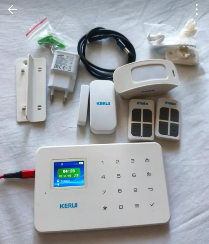 Kit Alarma KERUI Seguridad Hogar no wifi