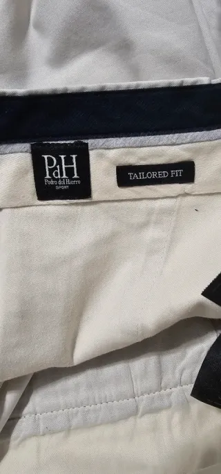 Pantalón chino Pedro del Hierro beige