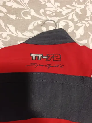 Chaqueta Dainese Super Sport Moto Negra/Roja