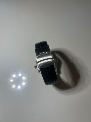 Reloj Lotus Cronógrafo Plata y Negro