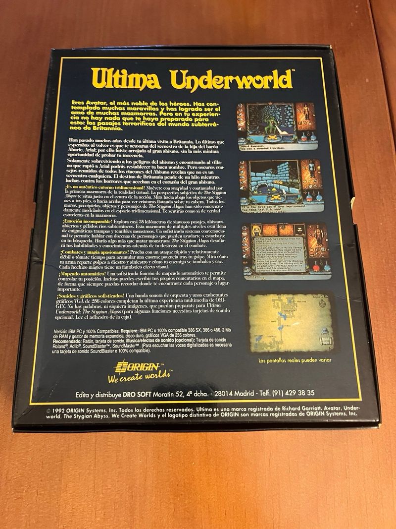 Ultima Underworld: The Stygian Abyss RPG afbeelding 2
