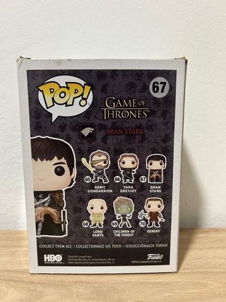 Funko Pop! Game of Thrones Bran Stark #67
