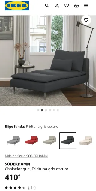 Diván / Chaiselongue azul verdoso