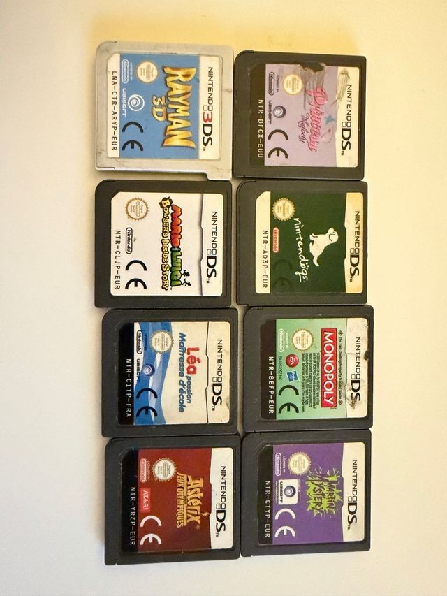 Lote 8 Juegos Nintendo DS y 3DS