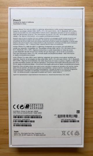 iPhone 13 256GB Blanco