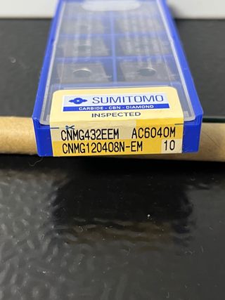 Plaquitas Torno Sumitomo CNMG