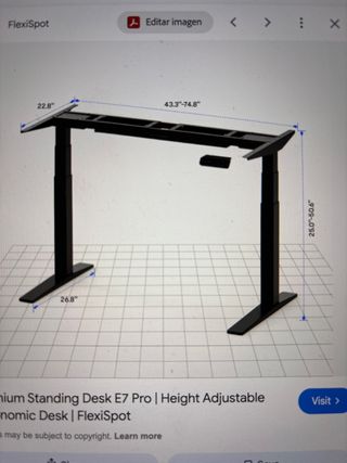 Estructura Escritorio E7 Pro