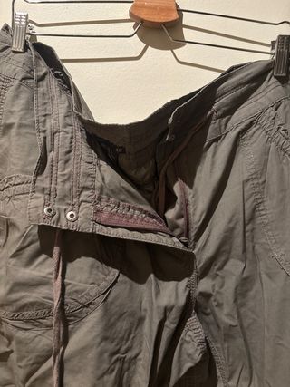 Pantalones cargo verdes