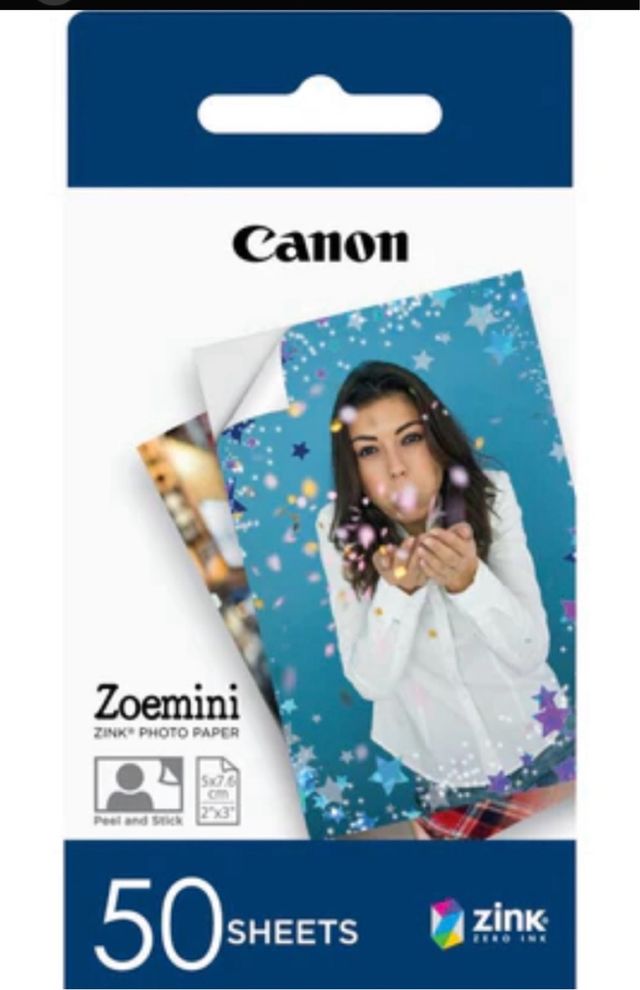 Canon Zoemini Papel Fotográfico ZINK 50 Hojas