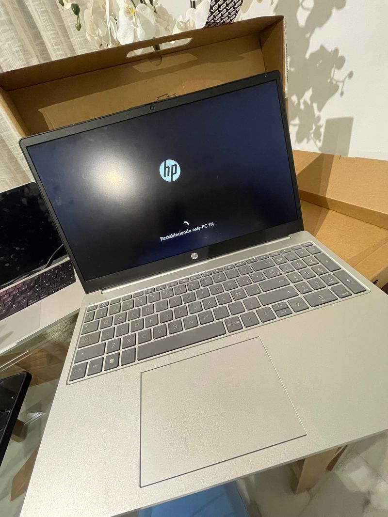 Ordenador Portátil HP Plata - con factura