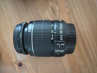 Cámara Canon EOS 1100D + 2 objetivos