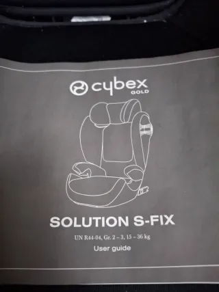 Silla coche Cybex Grupo 3-4
