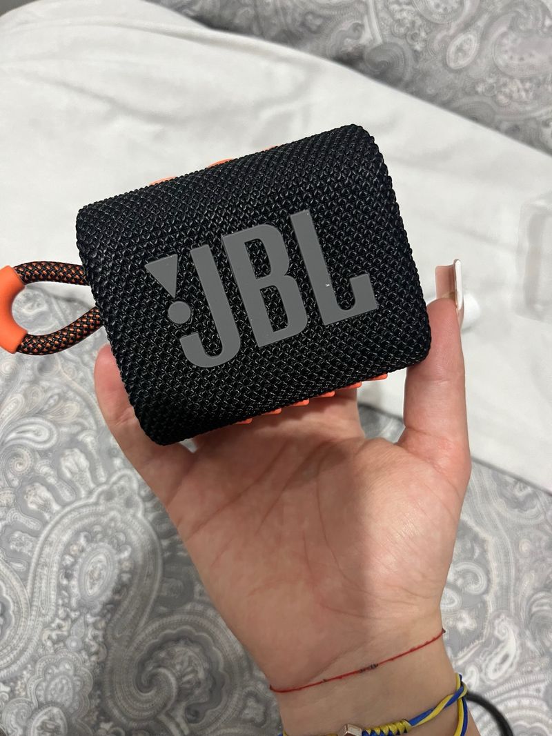 Altavoz JBL Go 3 Negro/Naranja