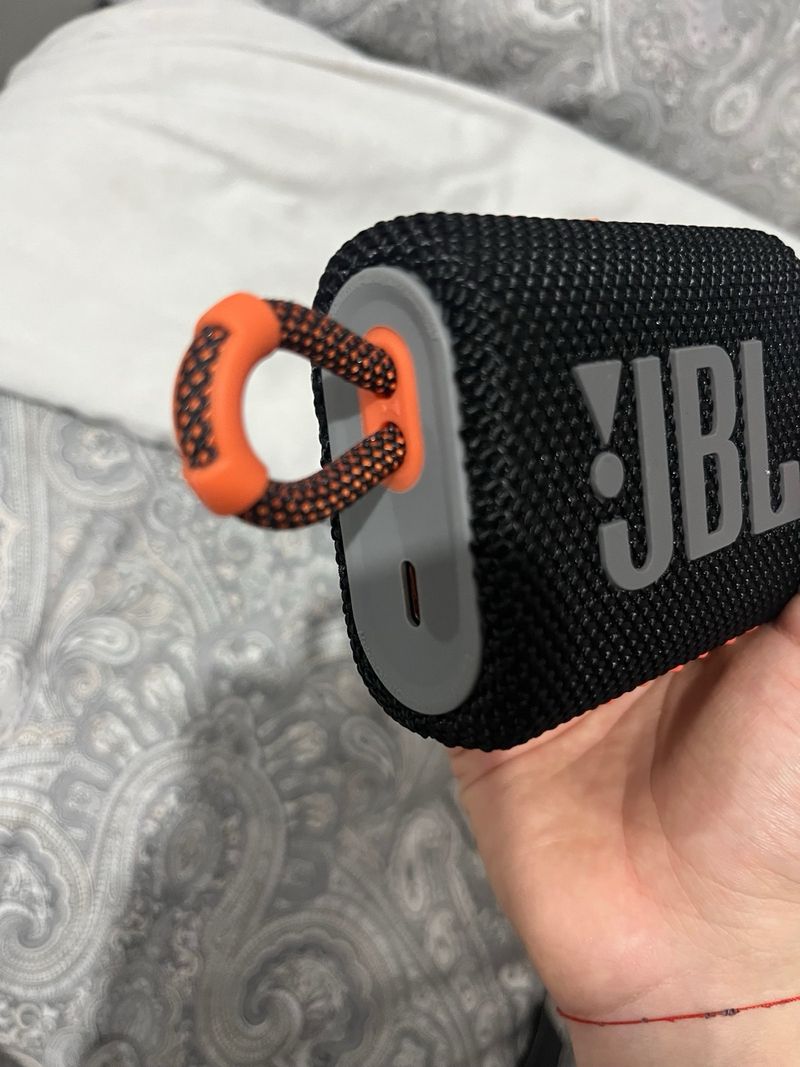 Altavoz JBL Go 3 Negro/Naranja afbeelding 6