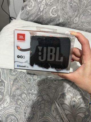 Altavoz JBL Go 3 Negro/Naranja